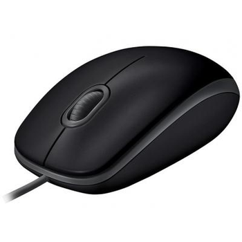 Миша Logitech B110 Silent USB Black (910-005508)