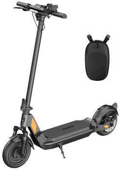 Набір Електросамокат Hator eHATOR Model Pro Grey (HTE-001) + Сумка Xiamen на кермо для електросамоката Xiamen Чорна (PH050604)