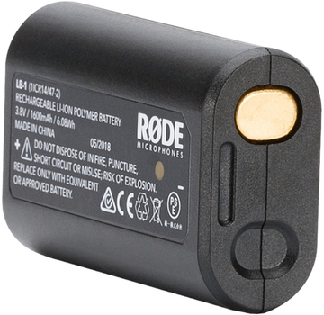 Акумулятор для мікрофона Rode LB-1 (698813004973)