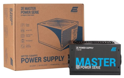 Блок питания 2E Master Power 750W 80+ (2E-MP750-120APFC)