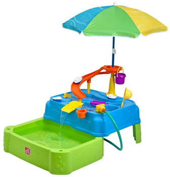 Водяний стіл для ігор Step 2 з атракціоном парасолька + басейн (0733538414598)