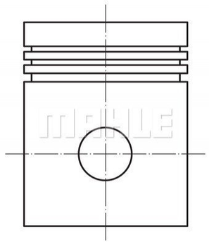 Поршня MAHLE / KNECHT 0121202 Opel Astra, Vectra, CORSA, Zafira, Combo, Meriva