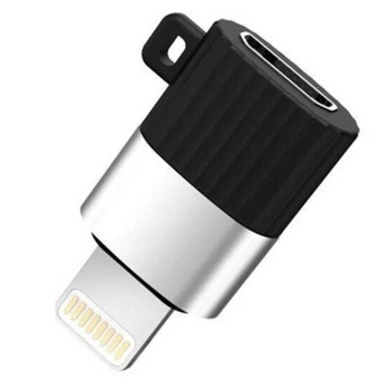 Перехідник XO NB149B microUSB to lightning Black
