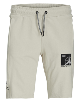Шорти Jack & Jones JPSTFILO SWEAT SHORTS FB SN S Бежевий 12230410-Moonbeam