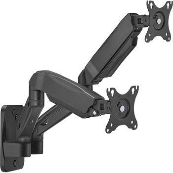 Настенное крепление HiSmart для двух мониторов 17"-32" (HS083205)
