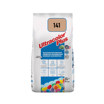 Затирка для швов Mapei Ultracolor Plus 141 карамель 2кг