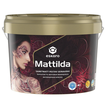 Краска для стен Eskaro Mattilda бархатисто-матовая 9.5л