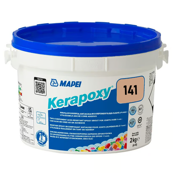 Эпоксидная затирка для швов Mapei Kerapoxy 141 Карамель 2кг