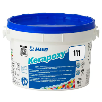 Епоксидна фуга для швів Mapei Kerapoxy 111 Сріблясто-сірий 2кг