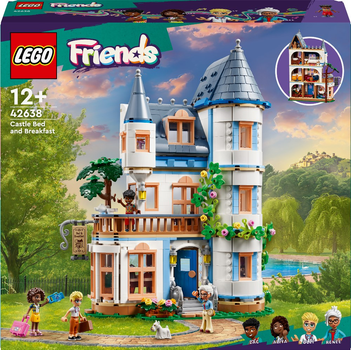 Конструктор LEGO Friends Замковый отель «Ночлег и завтрак» 1311 деталей (42638)