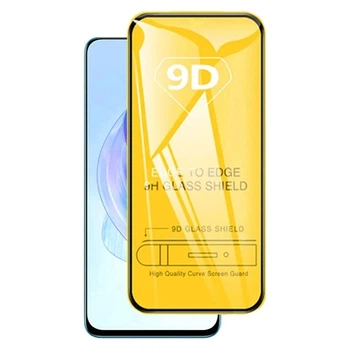 Защитное стекло TDG 9D для Honor 90 Lite полная проклейка черный
