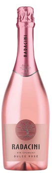 Вино ігристе Radacini Rose Dulce рожеве солодке 0.75 л 12% (4840267007710)