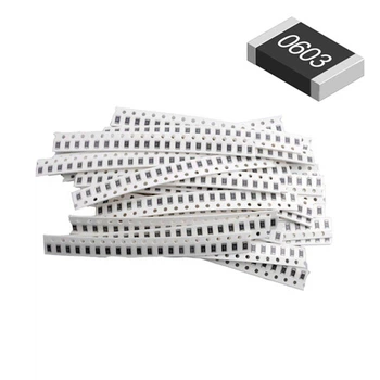 Резистор SMD 0603 0.1 Вт 1% 1Ом-1МОМ, набір 660 шт