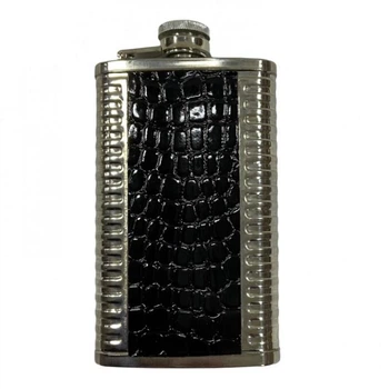 Фляга Hip Flask Snake Black 295ml з нержавіючої сталі
