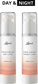 Набір "Day&Night" для нормальної шкіри - Lapush (d/cr/50ml + n/cr/50ml) (894493-52892)