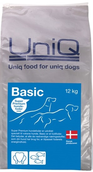 Сухий корм для собак Uniq ASS - Tiernahrung Basic adult (101) 12 кг (5707179010124)