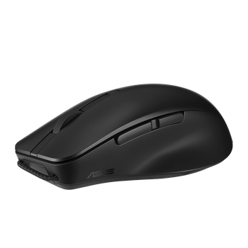 Мышь беспроводная ASUS SmartO MD200 програмируемая с подключением USB2.4ГГц + Bluetooth, 4200 DPI, black