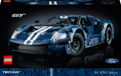 Конструктор LEGO Technic Ford GT 2022 1466 деталей (42154) (955555904953419) - Уцінка