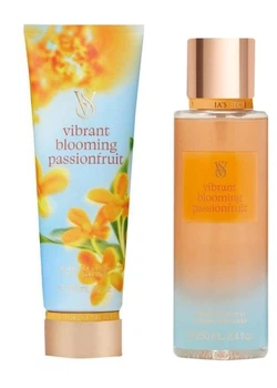 Набор Victoria's Secret Vibrant Blooming Passionfruit спрей 250 мл + лосьон 236 мл