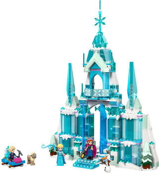 Zestaw klocków LEGO Disney Princess Lodowy pałac Elzy 630 elementów (43244)