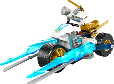 Zestaw klocków LEGO Ninjago Lodowy motocykl Zanea 84 elementy (71816)