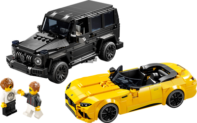 Конструктор LEGO Speed Champions Mercedes-AMG G 63 i Mercedes-AMG SL 63 808 деталей (76924)