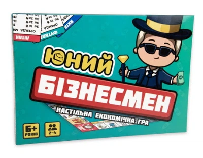 Настольная игра Юный бизнесмен, укр. язык, Стратег, 30341