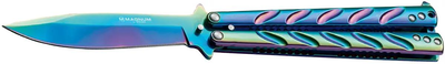 Ніж Boker Magnum Balisong Rainbow (23730718)