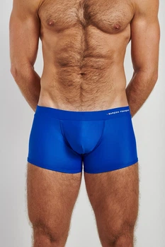 Плавки чоловічі Garcon Francais Boxer de Bain 21BLI преміум пляжні у французькому стилі L Bleu Roi (ZIK0000022529)