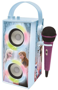 Przenośny głośnik Lexibook Disney Frozen II Bluetooth z oświetleniem i mikrofonem (3380743084350)