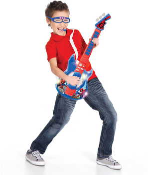 Gitara elektroniczna Lexibook Spider-Man ze światłem (3380743087429)