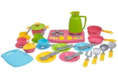 Кухонный набор 7 игрушечная посуда Технок (38 предметов)