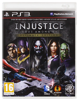 Игра Sony PlayStation 3 Injustice Gods Among Us Ultimate Edition Русские Субтитры