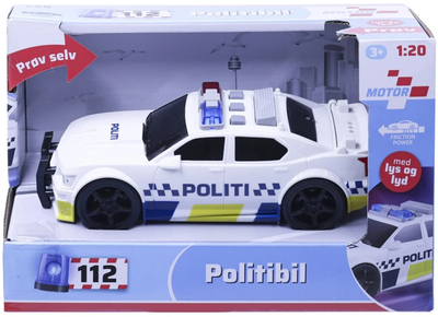 Samochód policyjny Impulse Motor 112 ze światłem i dźwiękiem 19 cm (5704907950158)