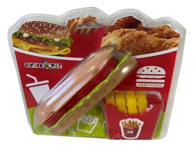 Игровой Набор продуктов Kinder Way Фаст-фуд 2 предмета, 100-505
