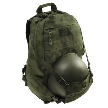 Тактичний рюкзак 30л із кишенею для шолома Badger Outdoor Gunny BO-BPGN30-OLV