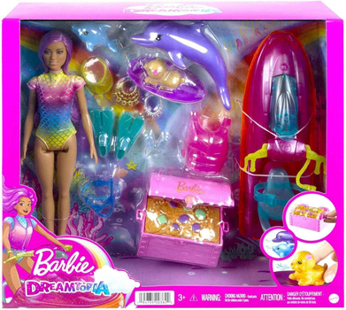 Лялька Mattel Barbie Dreamtopia з аксесуарами 30 см (0194735003822)
