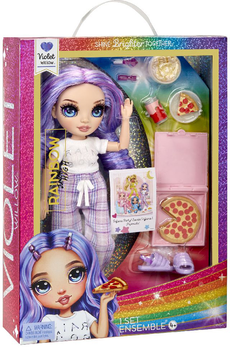 Lalka MGA Entertainment Rainbow High Junior Doll Violet z akcesoriami 23 cm (0035051503705)