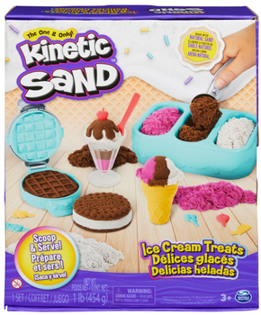 Набір для творчості Spin Master Kinetic Sand Delights Ice 454 г (0778988498668)