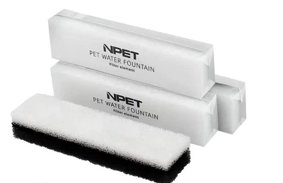Змінний фільтр до фонтану-поїлки NPET WF020, WF020T, WF020TP, 4шт./уп. (010-TS)