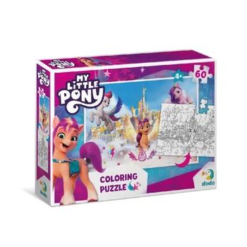 Детские Пазлы 2 в 1 My Little Pony "Приключения во дворце" DoDo 60 элементов, 200135