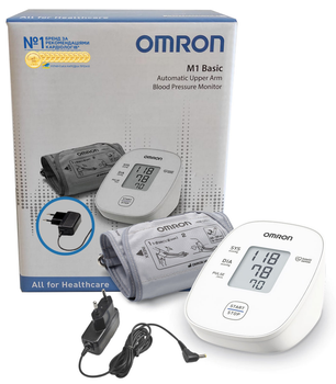 Тонометр OMRON M1 Basic с адаптером HHP-CM01 (HEM-7121J-AF)