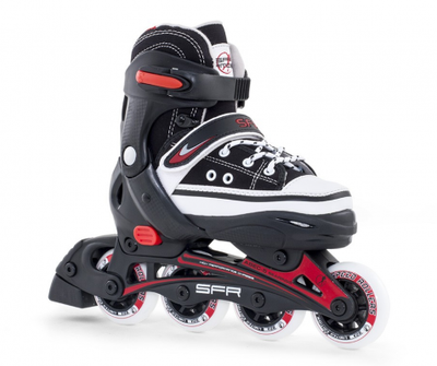 Детские раздвижные роликовые коньки SFR Camden Adjustable 25.5-29 Black