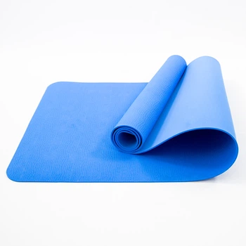 Коврик для йоги и фитнеса EVA (йога мат, каремат спортивный) OSPORT Yoga Pro 3мм (OF-0088) Голубой