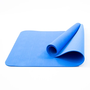 Коврик для йоги и фитнеса EVA (йога мат, каремат спортивный) 100х50 см OSPORT Yoga Pro Micro 3мм (OF-0244) Голубой