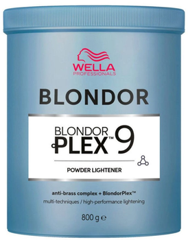 Rozjaśniacz do włosów Wella Professionals Blondor Plex rozjaśniający do 9 tonów 800 g (4064666578750)