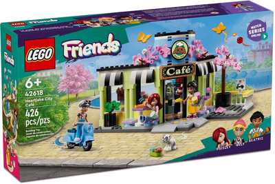 Zestaw klocków LEGO Friends Kawiarnia w Heartlake 426 elementów (42618)