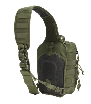 Тактическая сумка-рюкзак Brandit-Wea US Cooper sling medium(8036-1-OS) olive, 8L