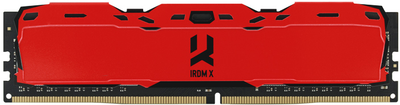 Оперативна пам'ять Goodram DDR4-3200 32768MB PC4-25600 (Kit of 2x16384) IRDM X Red (IR-XR3200D464L16A/32GDC)