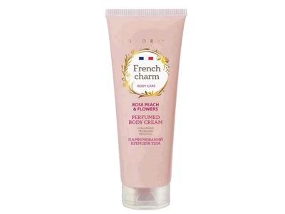 Крем для тіла LIORA 260мл French charm rose peach & flowers
